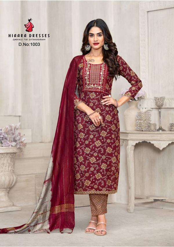 Hiaara Subhi Vol-1 – Kurti Pant With Dupatta